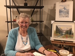 World famous artist residing at Origin At Spring Creek, AB