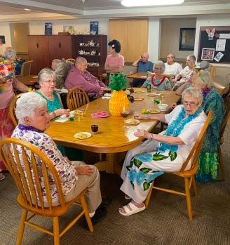 Residents at Arbourside Court prepare for the Fall season